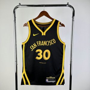 NBA 30 Curry Golden State Warriors 2023-24 City Edition Maillot